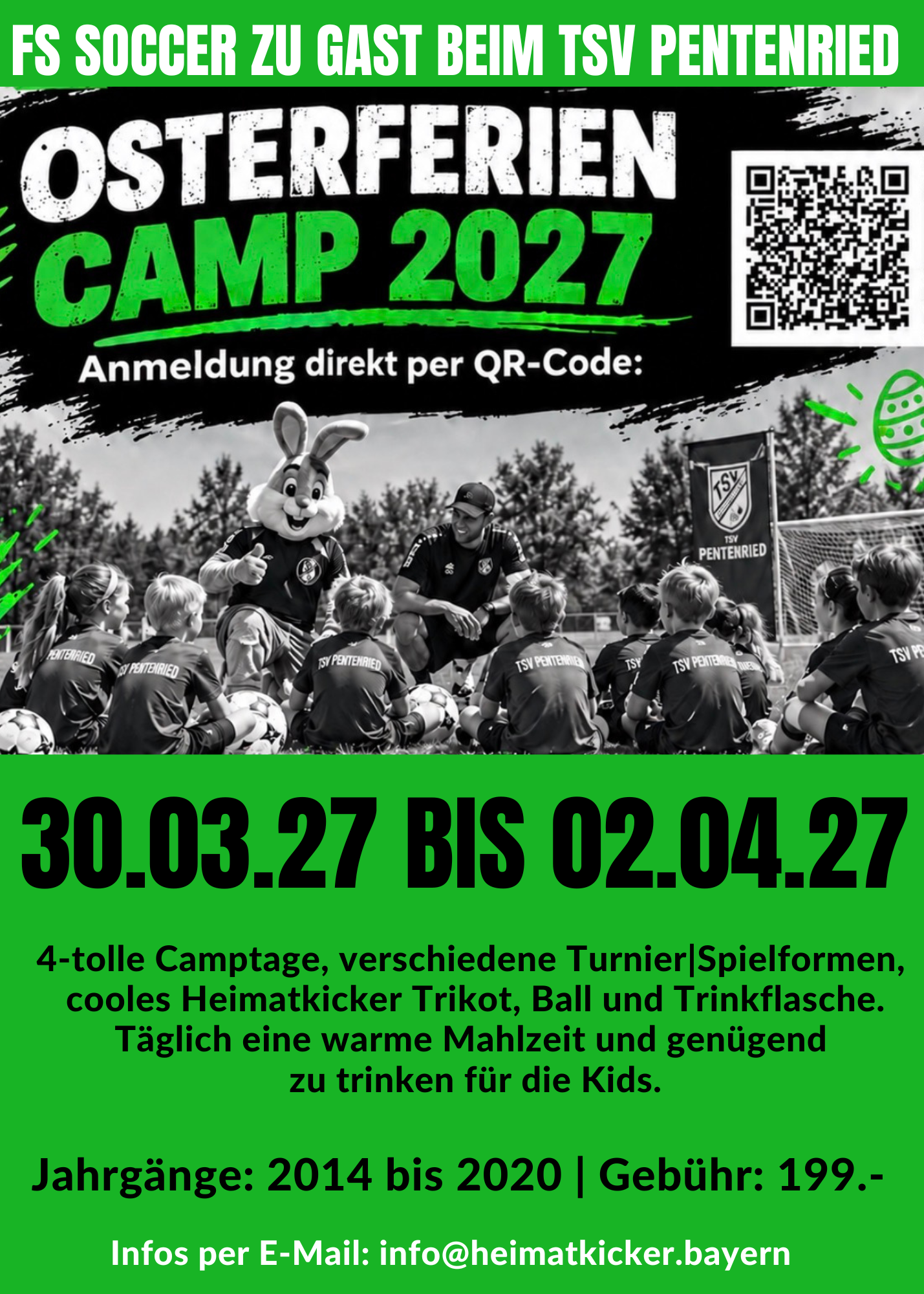 Fussballcamps beim TSV Pentenried