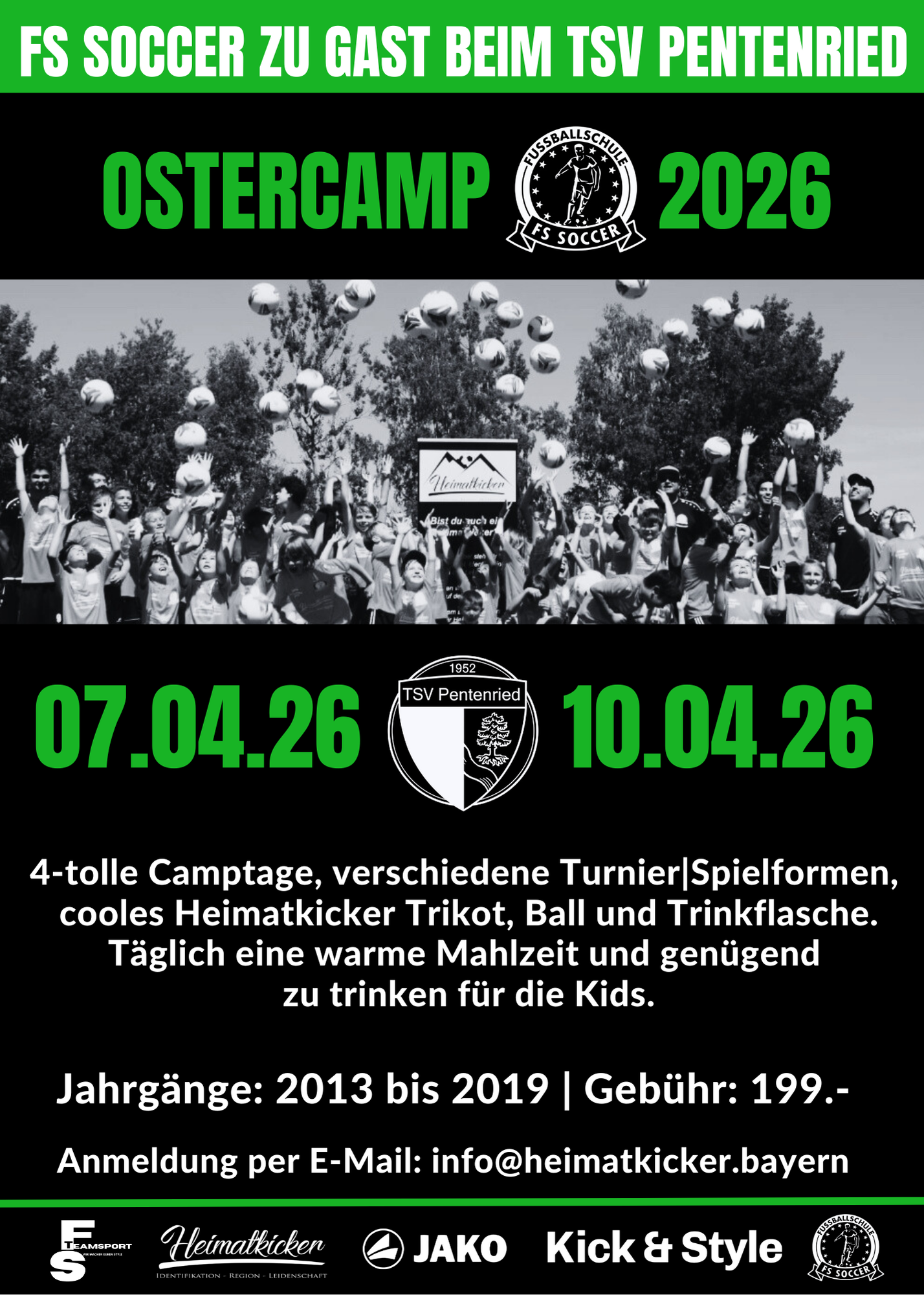 Fussballcamps beim TSV Pentenried