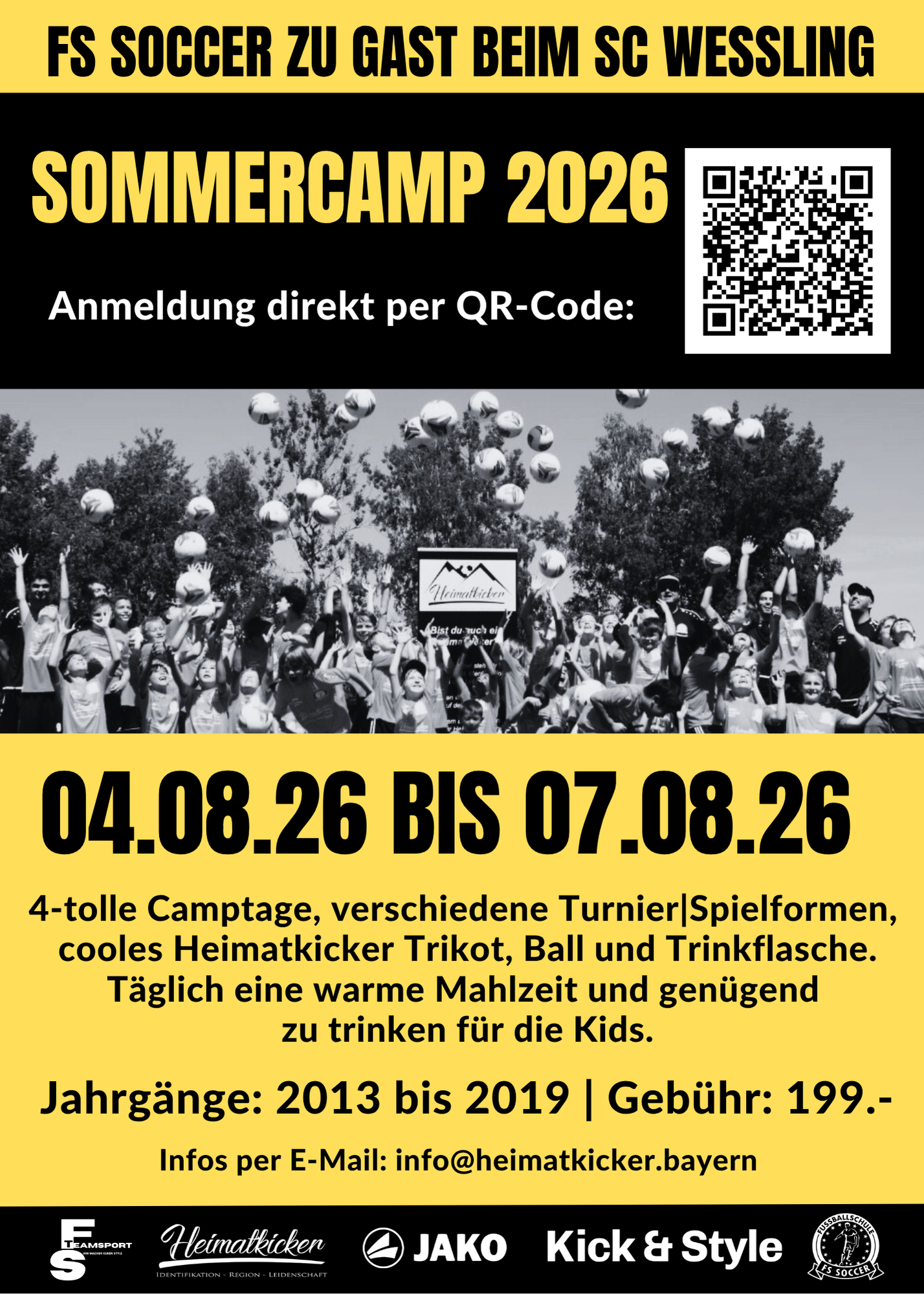 Fussballcamp beim SC Wessling