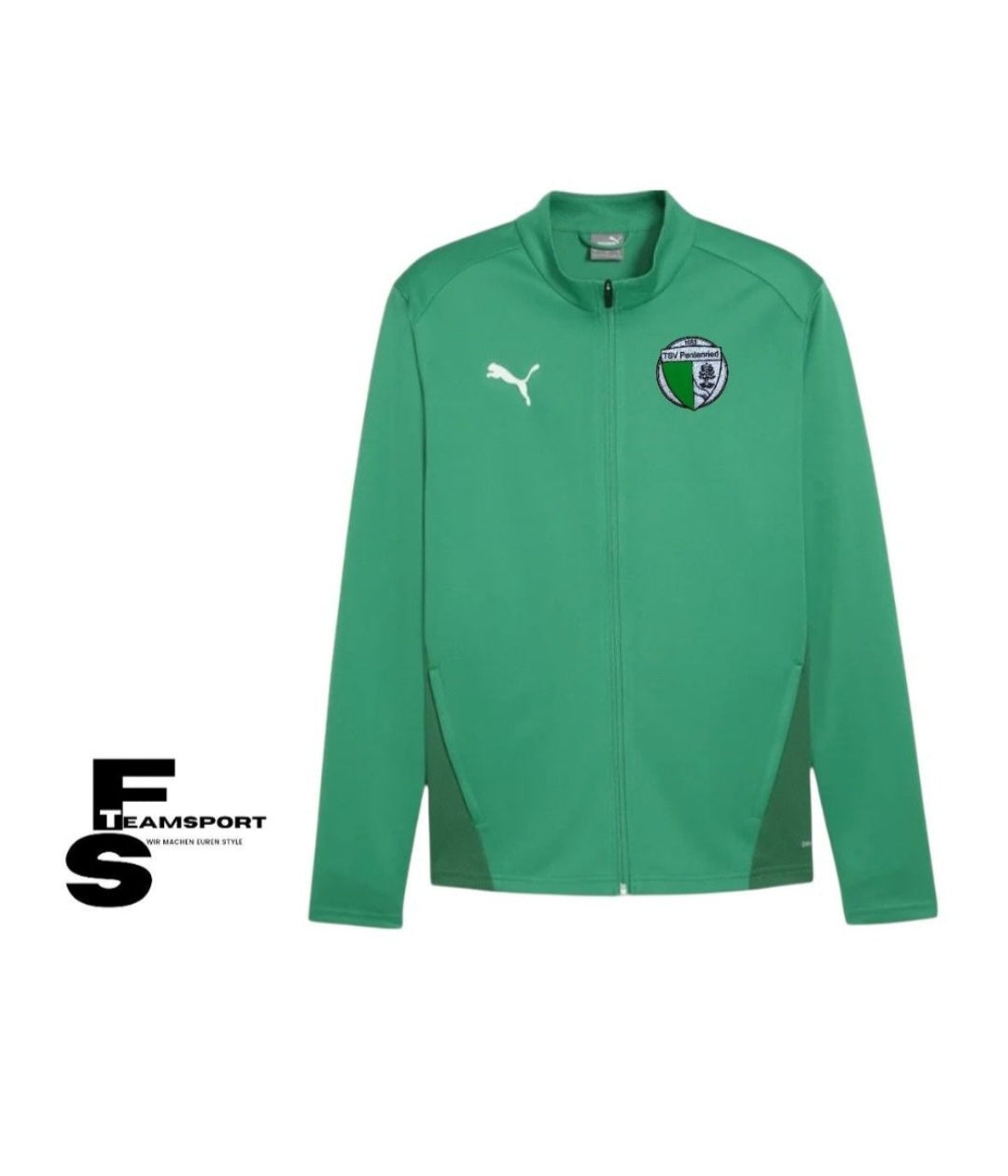 Puma - teamGOAL Trainingsjacke grün
